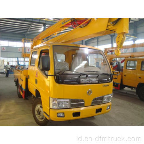 Stabilitas yang lebih baik Dongfeng Aerial Working Platform Truck